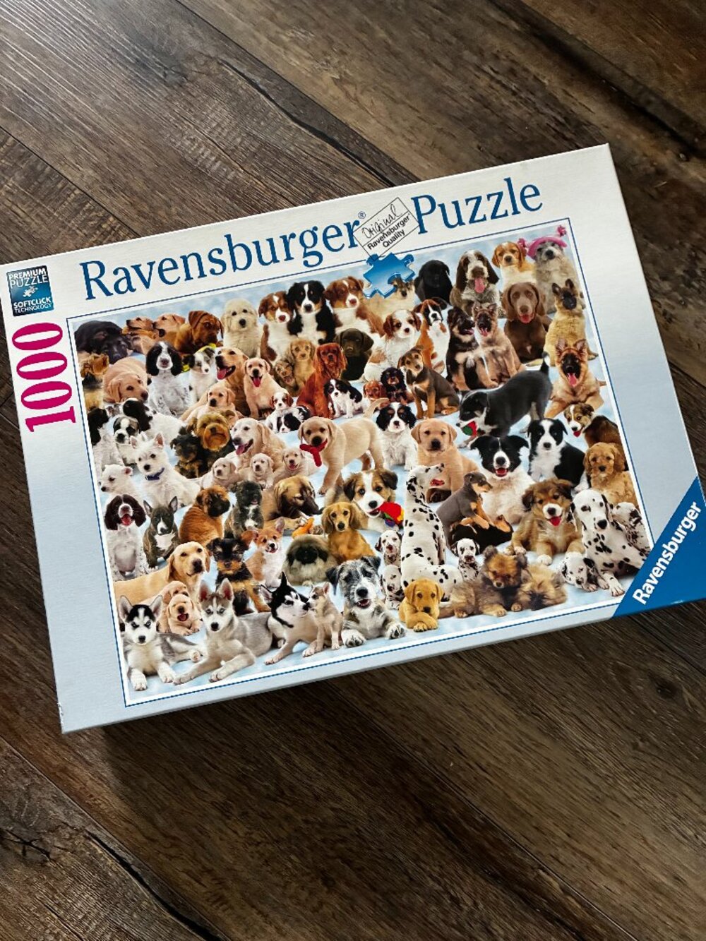 Ravensburger Dog Puzzle (1,000 pieces)